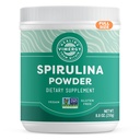 Vimergy Spirulina w proszku - skoncentrowane białko roślinne wspomaga immunologiczne zdrowie i funkcje sercowo-naczyniowe - wegańskie, koszerne, wolne od glutenu - 250 g