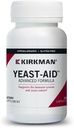 Kirkman - Yeast Aid Advanced Formuła - 200 Kapsułki - Wsparcie dla Yeast Control - Wsparcie układu immunologicznego - Hipoalergiczne