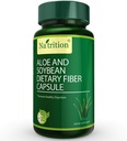 Natrition Aloe Vera Gel Extract Kapsułki z Soybean Dietetic Fiber - Najlepszy suplement do czyszczenia jelit - Poprawić trawienie i zaparcia Relief - 80 Kapsułki