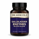 Dr Mercola pęcherzyka żółciowego Enzymy - pęcherzyk żółciowy & Pomocnicze dla zdrowia - Zawiera Protekcję Pancreatic, Amylase & Lipase - Non- GMO, Gluten- Free & Soy- 30 Opóźnione uwalnianie kapsułki (30 Servings)