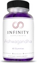 Dodatkowa siła Gummies Ashwagandha z wiśnia, Malina i Granat Flavor, 60 Hrabia (Pack of 1)