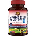 Vitalitown Magnesium Complex Supplement 500mg - NSF Certified Magnesium Glycinate, Malate, Taurate & Citrate - Chelated High Absorption & Gentle on Stomach - Vegan Non-GMO 60 Capsules