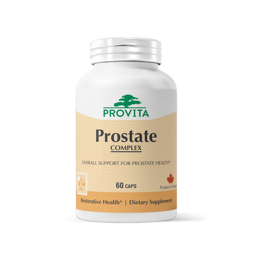 PROVITA Prostate Complex: 124; Prostate Health Supplement for Men with Saw Palmetto, Beta- Sitosterol & Pygeum: 124; Supports Urnary Flow, Healthy Prostate & Antioksydant Properties