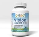 OHOO Vision Support Plus Suplement - z Lutein & Zeaksantyna- Wspiera zdrowe widzenie, Made in the USA- 60 kapsułki