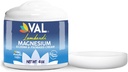 VAL krem magnezu do wyprysku i łuszczycy 124; Naturalny nawilżacz z Zechstein magnez, owsianka, Aloe, rumianek, Witamina E - Szybkie Itch Ulgi 124; 4oz