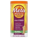 Metamucyl Fiber, 4- in-1 Pzylium Fiber Supplement, Proszek bezcukrowy, Napoje niearomatyzowane, 114 Słupki (Packaging May Vary)