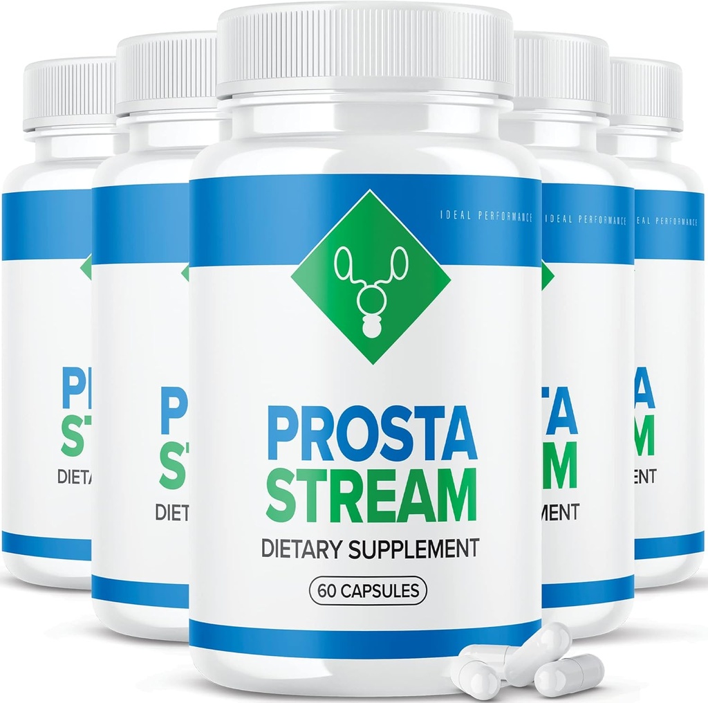 IDEAL EFEKTYWNOŚĆ (5 opakowań) Prosta Stream Prostate Supplement Prostastream Pills (300 kapsułek)
