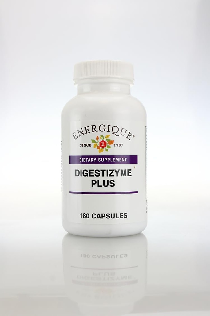 Digestizyme Plus ™ - Kompleksowy zestaw enzymów wspomagających zdrowie pokarmowe - 180 kapsułek