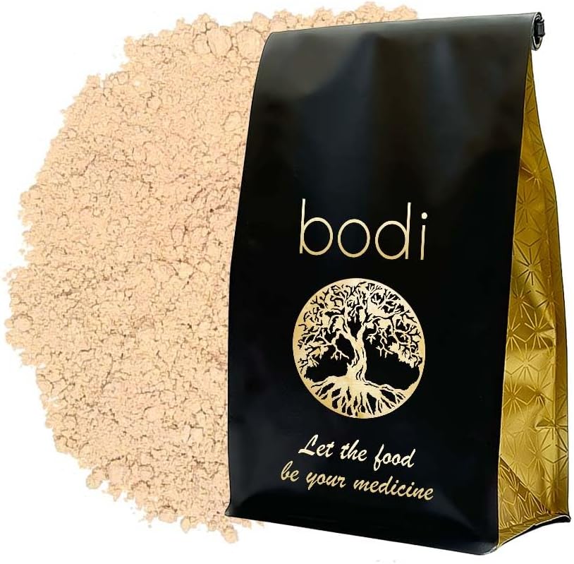 Bodi: Slippery Elm Inner Bark Powder Building 124; 4oz to 5lb Building 124; 100% Pure Natural Hand Crafted (4 oz)