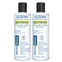 Dermasolve Eczema Relief Body Wash (2 Pack) 124; Chroni, nawilża i naprawi skóry - Dzieci, Dzieci i dorośli - Steroid Free