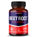 Kapsułki buraczane z Ashwagandha - Support Energy, Endurance & Performance - 90 Count (Pack of 1)
