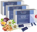 Relief stresowy 124; Passionflower 200mg 124; Witamina B6 i B12 Bilans 124; Premium 124; Suplement naturalny 124; Zmniejsza stres podczas podróży 124; Szybkie działanie 124; 10 Sticks (Pack of 3)