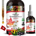 Naturalne krople botaniczne Boost, Metabolizm i Kontrola Wagi Dropy, Płynne Krople dla Kobiet i Mężczyzn, Najlepsza Naturalna Kontrola Tłuszczowa i Immune Support Drops (50ml)