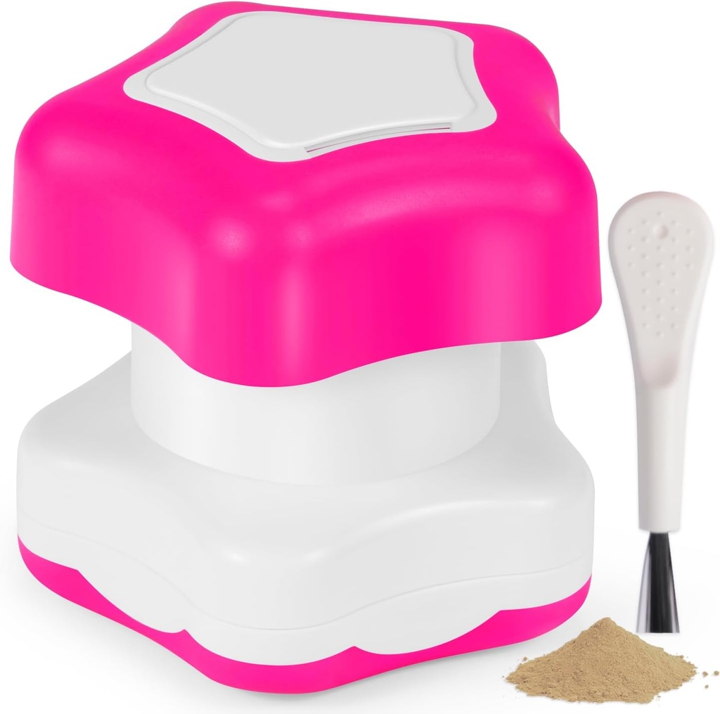 Johnbee Pill Crusher, Pill Grinder Fine Powder Extremely Fine. Magazyn. Pill Crushers dla osób starszych, Rodzina i Zwierzęta domowe. Krzemionkowe krawędzie. Grind wielu tabletek na raz - Czyszczenie pędzla (Purpurowy)