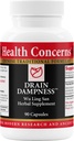 Zdrowie Obawy Drain Dampness - Wsparcie dla nerek - Recenzja zatrzymywania wody - Chińska formuła ziołowa z Alisma, Poria, Polyporus, Cynamon - 2250 mg Proprietary Herbal Blend - 90 Kapsułki