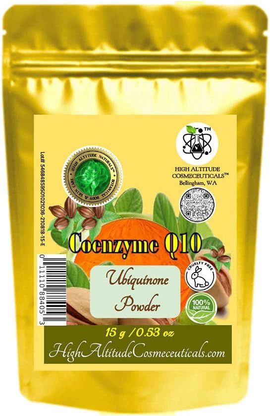 15g Koenzym Q10 (Ubichinon, Coq10) Proszek Cosmetic Antioksydant Pielęgnacja skóry, zrobić DIY płynny surowica twarzy, śmietanka, Płynny płyn, Nawilżacz, Mocne Sagging skóry, poprawić wygląd znaków rozciągających