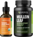 Organiczny ciecz kurkuma + Mullein Leaf Kapsułki