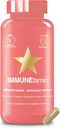 HAIRtamin IMMUNEtamin Immunitet Booster Kapsułki z Wsparcie dla układu oddechowego 124; Naturalny suplement immunologicznego i przeciwutleniacz 124; Dzienna Multiwitamina w / Elderberry, Witamina C, Cynk, Witamina D3
