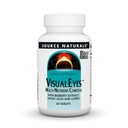 Źródło Naturals Visual Eyes Dietary Supplement - Multi- Nutricent Complex with Bilberry Extract, Lipoic Acid and Lutein - 60 Tablets