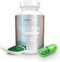 Wzmacnianie koncentracji, pamięci i energii z Premium Selenium + Spirulina - Premium suplement przeciwutleniacz dla funkcji mózgu - 60 Day Supply (60 Kapsułek) - (1- Pack)