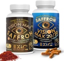 EXIR Eye Vitamin Suplementy, Zestaw 2 - Wspiera Retina Macular, 120 Kapsułki