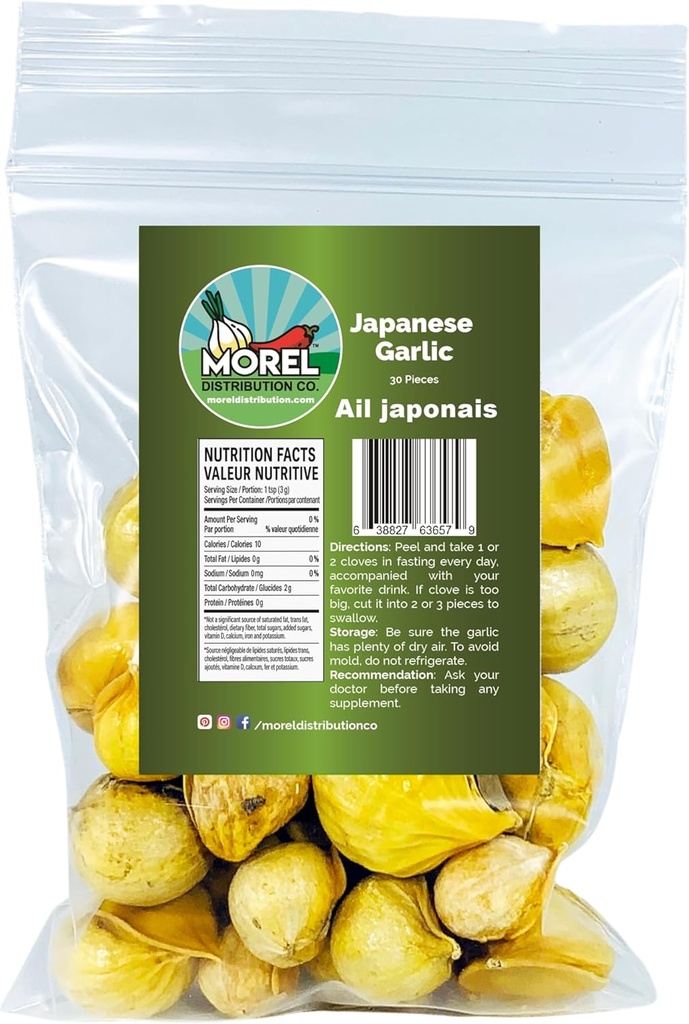 Japoński czosnek / / Japońce AJO (100% naturalne!!) Wybierz swój hrabia za worek: (30- 60- 130- 150- 250- 400) (30)