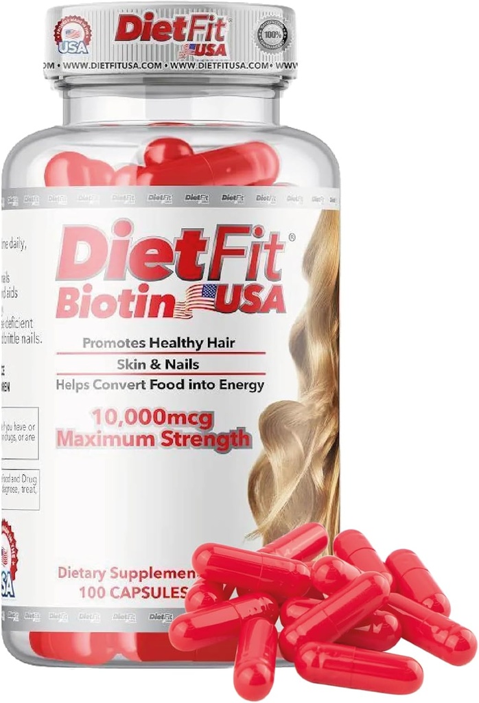 DIETFIT 124; Biotin 100 kapsułki 124; Promieniste włosy, skóra i paznokcie Formuła 124; Energizing Mieszanka odżywcza 124; Advanced Beauty Support 124; Easy Daily Use 124; Suplementy Fitness 124; Fitness Solution