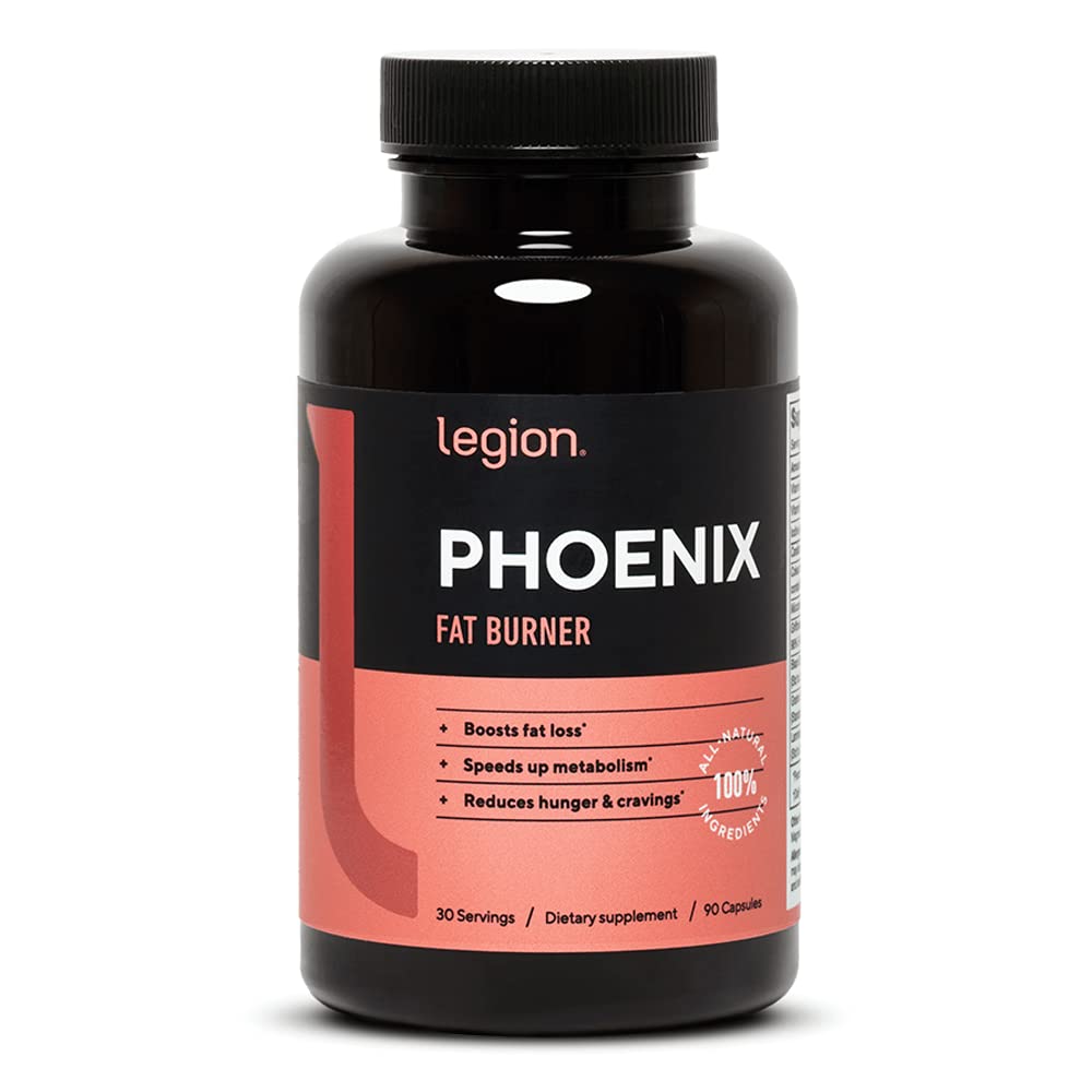 LEGION Phoenix Termogeniczne spalacze tłuszczu & pigułki Weightloss - 30 Podawanie, 90 Kapsułki (Kofeina)