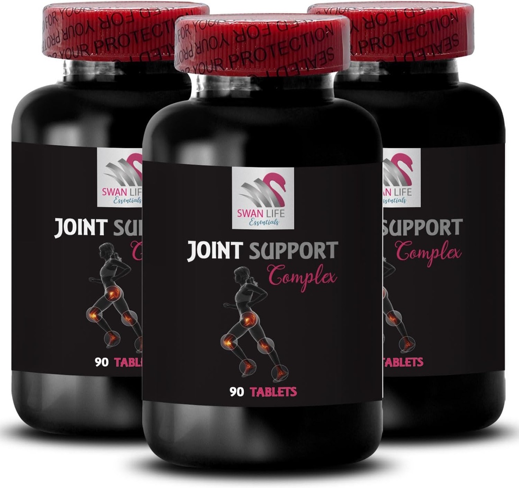 Wspólne wsparcie ruchu - WSPÓLNE WSPARCIE COMPLEX - Chondroitin & MSM, Boron Supples, Joint Boost Formula, Glukozamina i Mieszanka Chondroitin, Joint Tablets Complex, MSM Supplement 3Bot 270Tab