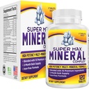 2- Miesięczny Multimineralny Suplement (Żelazo wolne) Naturalne Multiminerały 124; Wysokowydajne Wielomineralne Suplementy (15- in-1) Mieszane Minerały Formuła 124; Mineralne Kompleks 124; 60- Day Bulk Supply 124; 120 Tabletki