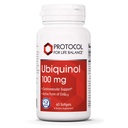 Protokół dla równowagi życia - Ubichinol 100 mg - Wsparcie sercowo-naczyniowe z aktywną formą CoQ10, Wsparcie produkcji energii, Heart Health, Aktywność przeciwutleniająca - 60 Softgels