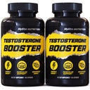 Testosteron Booster - Suplement testosteronu dla mężczyzn - Mężczyzna Wzmacnianie pigułki dla wzrostu mięśni, Libido, Stamina, Siła - Tongkat Ali Muscle Builder Workout Suplement - Total T Test Boost - 2 PACK