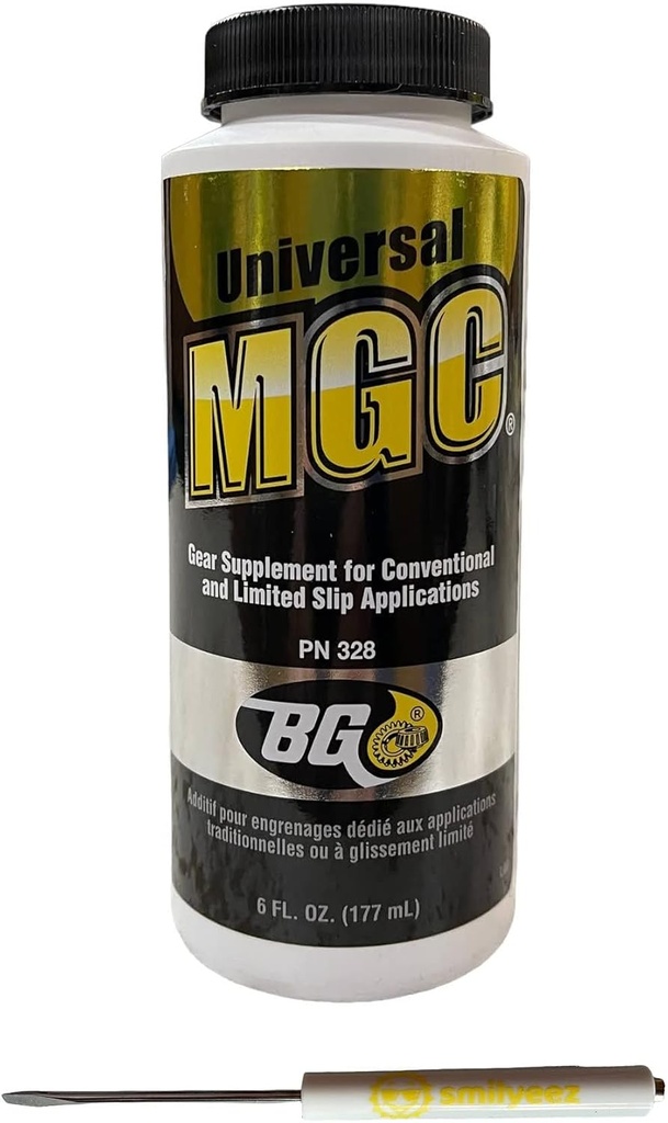 BG Universal MGC Multi Gear Supplement Concentrat PN 328 for Conventional & Limited Slip Differentials Pocket Screwdriver (Can 1)