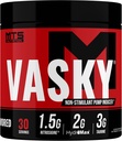 MTS Nutrition Vasky Non-Stimulant Pompa Inducer - Nasycenie mięśni Pretrenowanie - 30 Sługi Unflavored