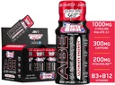 Wszystkie Black Everything Energy Shots: 124; 12 Pack: 124; 300 mg Capine: 124; Berry Blast: 124; Zero Sugar: 124; Energy Focus Supplement: 124; Nootropic Blend for Gym or Work