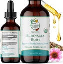 Echinacea Root Tincture - Wsparcie systemu immunologicznego, dla gryzoni, żądła i rany, Owies mleczny, Suplement ziołowy - 2 Fl Oz