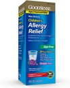 GoodSense Children 's Alergy Medicine, 24 Hour Lorraine Oral Solution 5 mg / 5 ml, Dye- Free, Non- Drowsy Antihistamine, Grape Flavor, Ages 2 and Starder, 8 oz