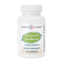 Gericare Glucozamine HCl 500 mg, Chondroitin siarczan 400 mg z dodatkiem sodu 35 mg kapsułki - wspomaga wspólną mobilność, promuje chrząstki zdrowia i elastyczności, 60 Hrabia (Opakowanie po 1)