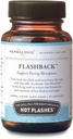 Herbalogic - Kapsułki Herb Flashback - Natural Relief for Menopauzal Hot Flashs, nocne poty, bezsenność, drażliwość i huśtawki nastrojów - 30 Cap Count