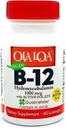 Ola Loa Witamina B12 Podjęzykowe Cherry Dietary Supplement - Hydroksykobalamina, Aktywny folian, Wegan Formuła - Promowanie energii Twojego ciała, Nerwy i Wsparcie mózgu - 60 Tabletki