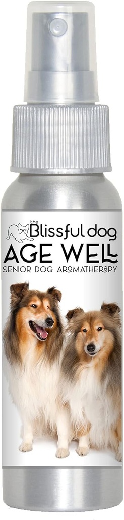 Błogi pies Shetland Owczarek Wiek Dobrze Spray Aromaterapia