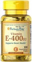 Puritan 's Pride Witamina E 400 IU Softgels, 100 Count