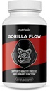 Gorilla Flow - Prostate Supplement Supplement for Men 's Health Assessment 124; Redukcja budzenia w nocy do oddawania moczu 124; Promowanie snu 124; Wsparcie Bledder Empting Assessment 124; Prostate Herbal Complex Assessment 124; Bledder & Urnary Relief (1)