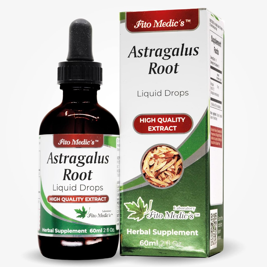 FITO MEDIC 's Lab - Astragalus Extract- Promotes General Health, from - Astragalus Root - Ultra high Absorption, Alkohol Free.