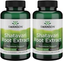 Swanson Shatavari Ayurvedic Kobieta Odmłodzenie 500 Miligramy 120 Kapsułki (2 opakowania)