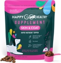 Skin & Coat Suplementy dla psów Bilans 124; Probiotyczne i Prebiotyczne korzyści z dzikiego łososia Omega 3s pomóc swój pies połysk z wnętrza 124; Wszystkie hodowle, wiek i rozmiar 124; 120 Hrabia