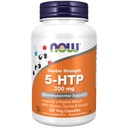 Teraz suplementy, 5- HTP (5- hydroksytryptofan) 200 mg, podwójna moc, Neuroprzekaźnik Wsparcie *, 120 kapsułki Veg