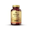 Solgar 1300 mg Omega 3- 6- 9- 60 Softgels - Wsparcie dla Joint & Skin Health - Non-GMO, Gluten Free - 20 Służb