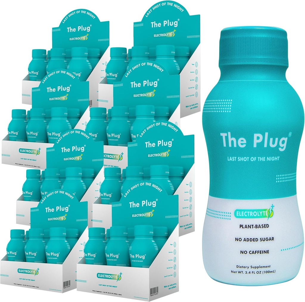 Plug Wątroba Cleanse Detox & Naprawa Drink Electrolytes Organic Herbal Liquid Detoxify Body Plants Support Weight Loss Natural Health Hydrate Sports Energy Immunitety Shots Minerals Vitamin