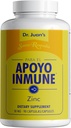 Santo Remedio Cynk, z pikolinatu cynku i dihydratu glukonianu, suplement diety, zasadnicze minerały dla ogólnego wsparcia, 30 mg, 90 Kapsułki na butelkę Równoważne 90 dawek